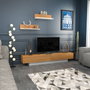 Hanah Home Lusi - Blanco, Teak